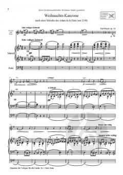 Weihnachts-Kanzone Heft 14 von Karl Hoyer 