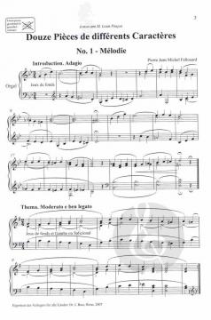 12 Pièces de différents caractères von Pierre Jean Mich Fallouard 