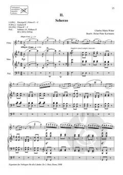 Suite op. 34 für Flöte und Orgel von Charles-Marie Widor im Alle Noten Shop kaufen