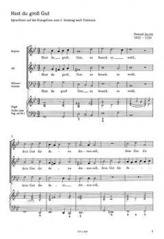 Christus gibt; Hast du groß Gut (Samuel Jacobi) 