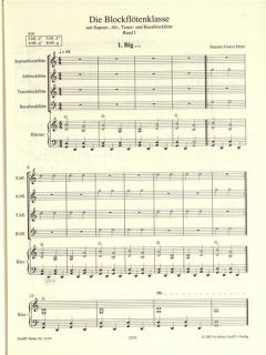Klassenmusizieren - Die Blockflötenklasse Band 1 (Daniela Utsava Heitz) 