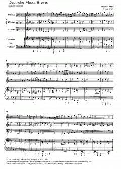 Selle: Deutsche Missa brevis (Thomas Selle) 