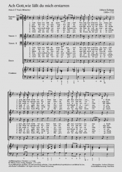 Zwei Begräbnismotetten (Johann Kuhnau) 