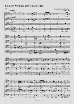 Besinge Gott; Sieh, oh Mensch (Gottfried August Homilius) 