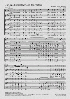 Christus kömmt her; Wir wissen (Gottfried August Homilius) 