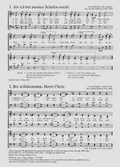 Weihnachtsliederbuch des Thomanerchores Leipzig 