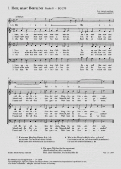 Geistliche Chormusik: Psalmen 