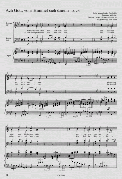 Chorbuch Brahms, Mendelssohn, Schubert 