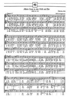 Allein Gott in der Höh; Der Tag, der ist so freudenreich (Michael Praetorius) 