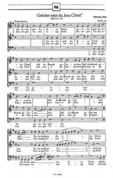 Gelobet seist du; Wo Gott zum Haus (Michael Praetorius) 