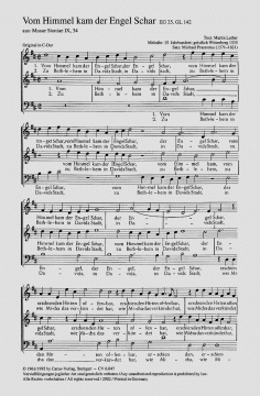 Allein zu dir; Vom Himmel kam ein Engelein (Michael Praetorius) 