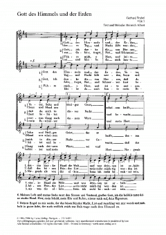 Gott des Himmels und der Erden 