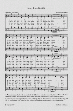 Jesu, deine Passion 