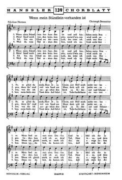 Wenn mein Stündlein 