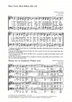 Herr Gott, dich loben 