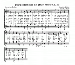 Meim Herzen ist's ein große Freud; Wohl denen, die da wandeln 