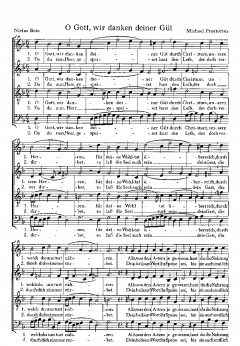 O Gott, wir danken 