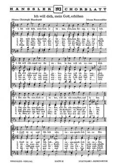 Ich will dich, mein Gott 