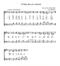 Frohlocke, wem vergeben; O Heil, das wir erkoren (Alfred Stier) 