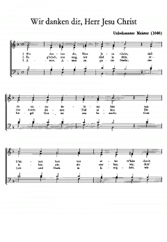 Preis und Ehre sei dir (Orlando di Lasso) 