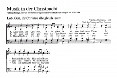Musik in der Christnacht 