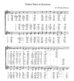 Weihnachts-Choralsätze für gleiche Stimmen 