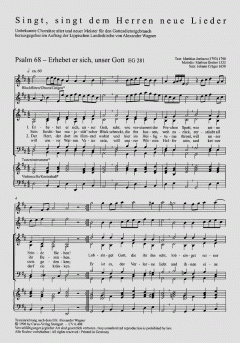 Erhebet er sich, unser Gott 