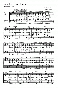 Großer Gott (Friedrich Silcher) 