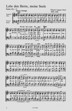 Lützel: Machet die Tore- Grell: Lobe den Herrn 