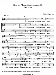 Wenn wir in höchsten Nöten sein von Johann Hermann Schein (Download) 