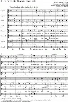 Liszt/Gottwald: Zwei Transkriptionen 