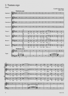 Ave verum corpus; Tantum ergo (Camille Saint-Saëns) 