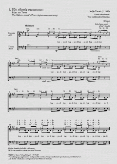 Tormis, Sechs estnische Kinderlieder (Veljo Tormis) 