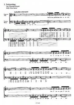 Tormis, Vier Spiellieder von Sangaste (Veljo Tormis) 