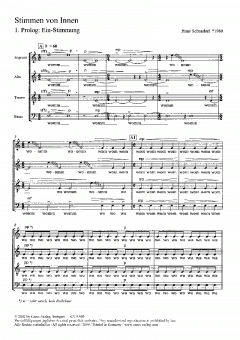 Wenn wir in höchsten Nöten sein von Johann Hermann Schein (Download) 