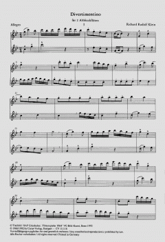 Duettspielbuch für Altblockflöten 