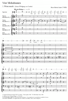 Vier Melodramen (Hans-Martin Linde) 