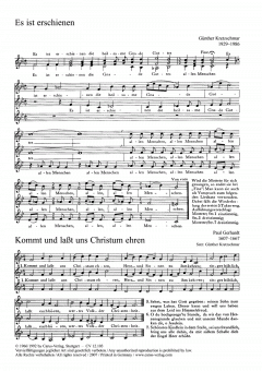 Acht Chorsätze für Kinderchor 