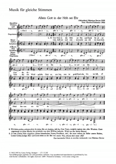 5 Chorsätze für Kinderchor 