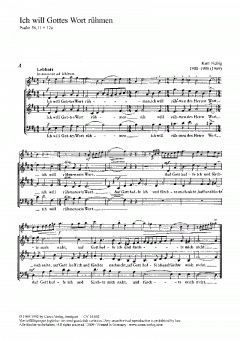 Ich will Gottes Wort; Christus spricht (Kurt Fiebig) 