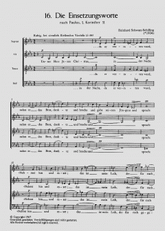 Benedicamus (Chorsätze zur Liturgie), Heft 4 