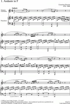 Rossini: Solfeggien von Gioacchino Rossini 