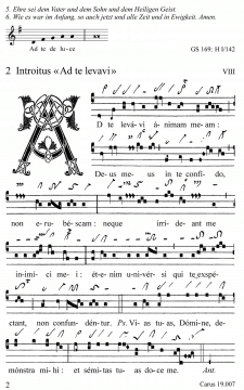 In hymnis et canticis. Chorbuch Gregorianischer Choral 