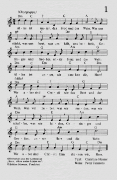 Melodieheft Württemberg 