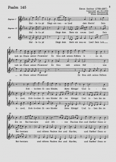 Sechter: Zwei Psalmen (Simon Sechter) 