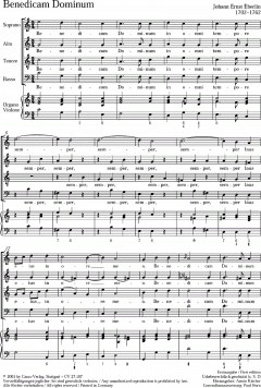 Eberlin: Vier eucharistische Motetten (Johann Ernst Eberlin) 