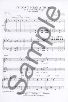 It Don't Mean A Thing (Duke Ellington) 