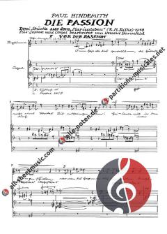 Die Passion von Paul Hindemith 