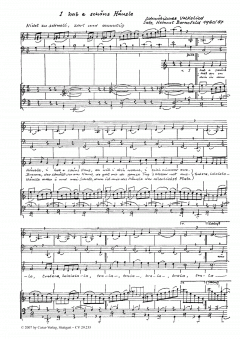 Vier schwäbische Volkslieder (Helmut Bornefeld) 