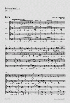 Messen für gemischten Chor a cappella (Joseph Gabriel Rheinberger) 